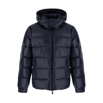 H&egrave;SKIMO Korte Semi-Glanzende Donsjas - Heren - Winterjassen - Blauw - XL - Jassen