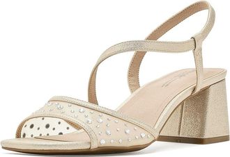 Life Stride Cheyenne Slingback Sandals Womens Dress Sandals Platino Gold : 9.5 M (B)