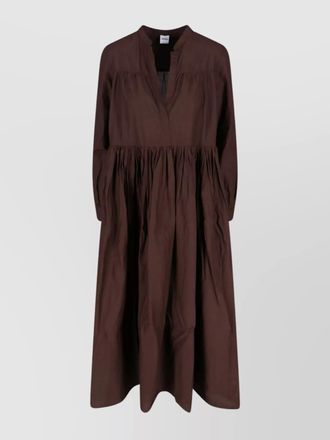 Aspesi knee length dress v-neckline