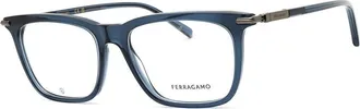 Ferragamo Mens 56Mm Optical Frames