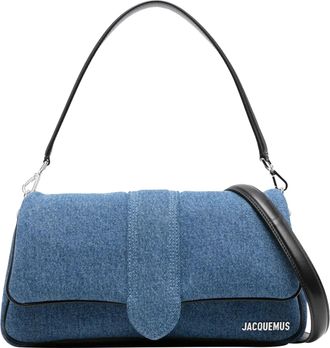 Jacquemus Womens Le Bambimou Denim Bag - Blue Cotton - One Size