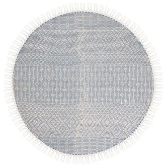 Safavieh Alfombra lana bohemio marfil/gris 183 x 183 cm