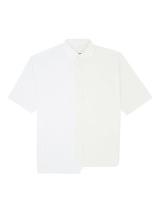 Maison Margiela short-sleeve shirt - men - Cotton - 46 - White