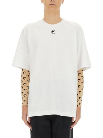 Marine Serre T Shirt In Jersey