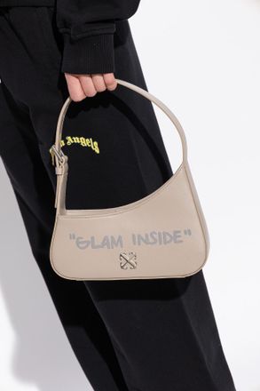 Off-white Jitney Shoulder Bag, Womens, Beige