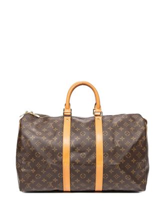 Louis Vuitton 2000 Keepall luggage bag - Brown