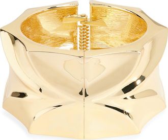 Eye Candy Los Angeles Bette Origami Cuff Bracelet in Gold at Nordstrom Rack
