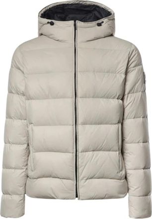 Fay Double Front Down Jacket - Heren - Jassen - Beige - Maat: L Nylon