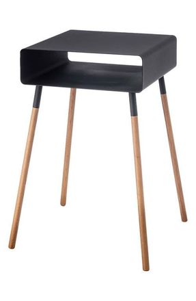 Yamazaki Tableware Steel Storage Side Table in Black at Nordstrom