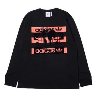 adidas originals Fs Grp Ls Tee For Men Black FM2238