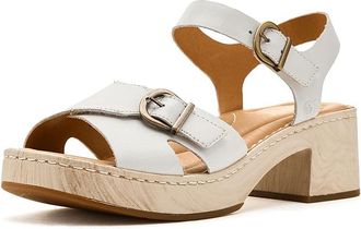 Born Bella Womens Shoes White/Shell : 11 M (B), Leather
