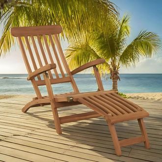 Wanda Collection Tumbona De Teca Maciza Audrey
