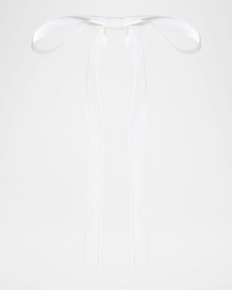 Jennifer Behr Aida Velvet Bow Barrette