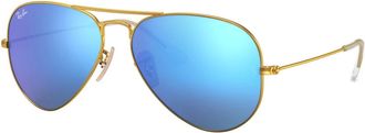 Ray-Ban Aviator Large Metal - unisex - Accessoires - Geel - Maat: 58 MM