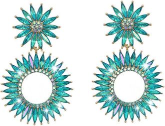 Liv Oliver 18K Plated Celestial Earrings