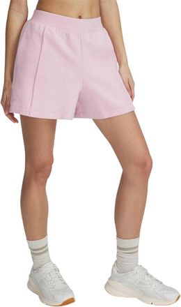Under Armour Dames/Dames Fleece Shorts (Roze)