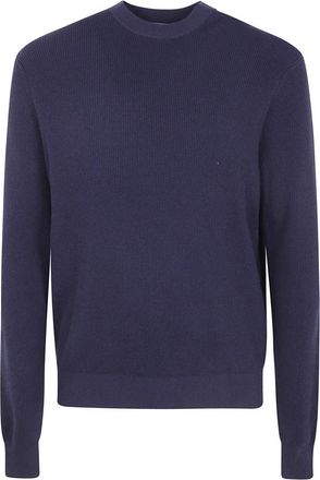 People of Shibuya Truien & Vesten, Heren, Blauw, M, Wol, Otsu Shineconi Trui met Ronde Hals