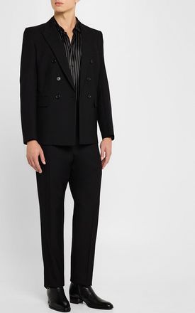 Saint Laurent Mens 6-Button Wool Sport Coat