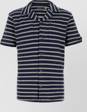 Polo Ralph Lauren cotton blend shirt short sleeves stripes