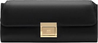 Ami Pouch Mini in pelle - Nero