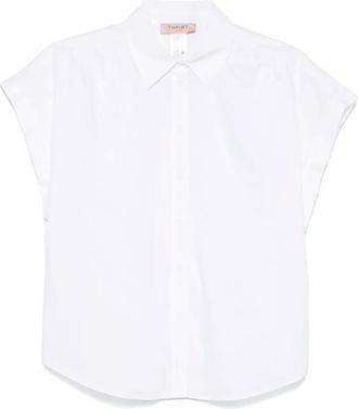 Twin-Set Camicia in popeline - Bianco
