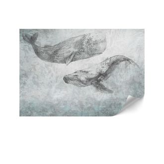 OEM Carta Da Parati Standard In Tessuto Non Tessuto - 100 X 70 Cm - Stile Moderno - Animali Carta Da Parati Premium In Tessuto Non Tessuto - 200 X 140 Cm 