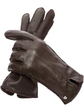 Pearlwood Pearl Wood Triumph Mens Car Glove - Brown - Large
