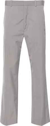 Acne Studios straight-leg tailored trousers - men - Wool/Cotton/Recycled Polyester - 44 - Grey