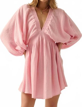 Promesa Marizia Mini Dress In Soft Pink