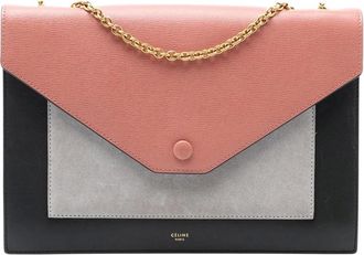 Celine Pre-owned Shoulder Bags, female, Multicolor, Size: ONE SIZE Pre-owned Envelope Chain Bag
