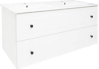 Puma Naturel - Mueble De Ba&ntilde;o Con Lavabo Forli 120x45x46 Cm Blanco (forli120biu)
