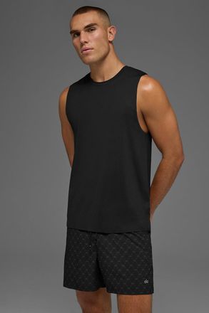 Alo | Idol Muscle Tank Top in Black, Size: Medium