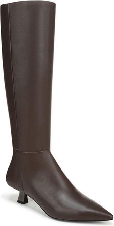 Franco Sarto Jennalyn Kitten Heel Boot in Saddle Brown at Nordstrom Rack, Size 8.5