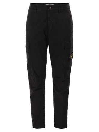 Stone Island Cargohose mit normaler, schmal zulaufender Passform