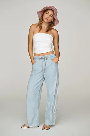 ASKK NY Cancun 100% Cotton Stripe Pants