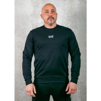 Emporio Armani Middenlogo Sweatshirt, Zwart