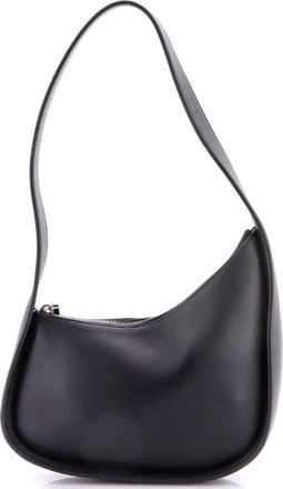 The Row Half Moon Shoulder Bag Leather