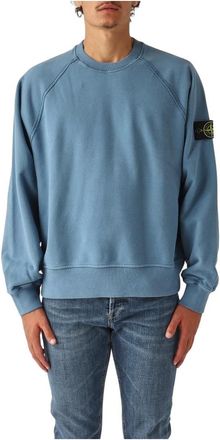 Stone Island Hombre, Sudaderas, Azul, Talla: S