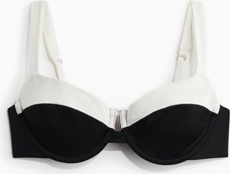 H&M Balconette-Bikinitop - Schwarz