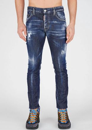 Dsquared2 Skater Denim 5 Pockets Jean In Blue