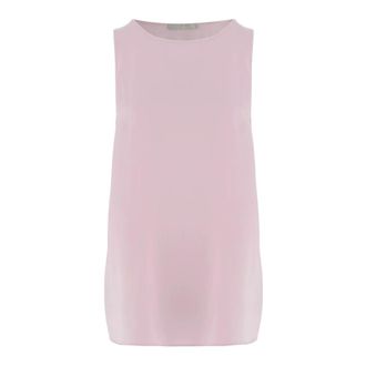 Allude Stretch Silk Top