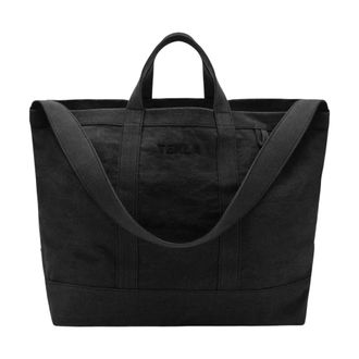 Tekla Tote Bags, unisex, Black, Size: ONE SIZE Beach Bag