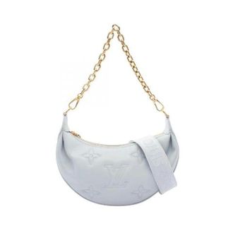 Louis Vuitton Pre-owned Over The Moon Bubblegram Leather 2way Shoulder Bag - Dames - Pre-owned - Blauw - Maat: ONE Size Leer