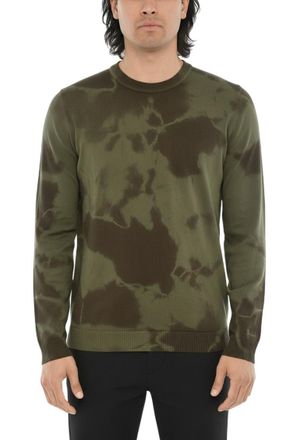 Woolrich Green Tie-Dye Sweater