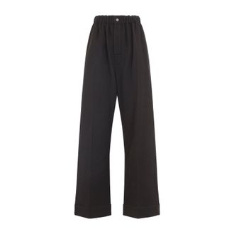 Carven Regular & Straight Leg Brown