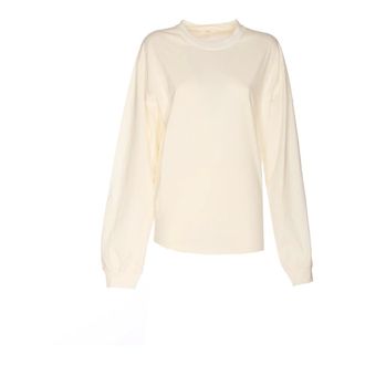 Haikure Dames, Tops, Beige, Maat: M Katoen
