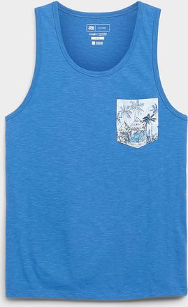 Le 31 Mens Vacation pocket Tank Top Standard fit
