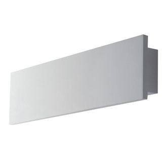 Luce-Ambiente-Design Aplique led ortisei de yeso blanco pintable 11,8w 4000k 40 cm