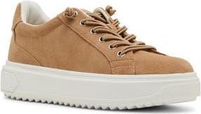 Blondo Goose Waterproof Sneaker in Almond Suede at Nordstrom Rack, Size 6.5