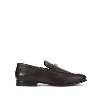 Kurt Geiger Mens Leather Alton Loafers - Brown - Size UK 8